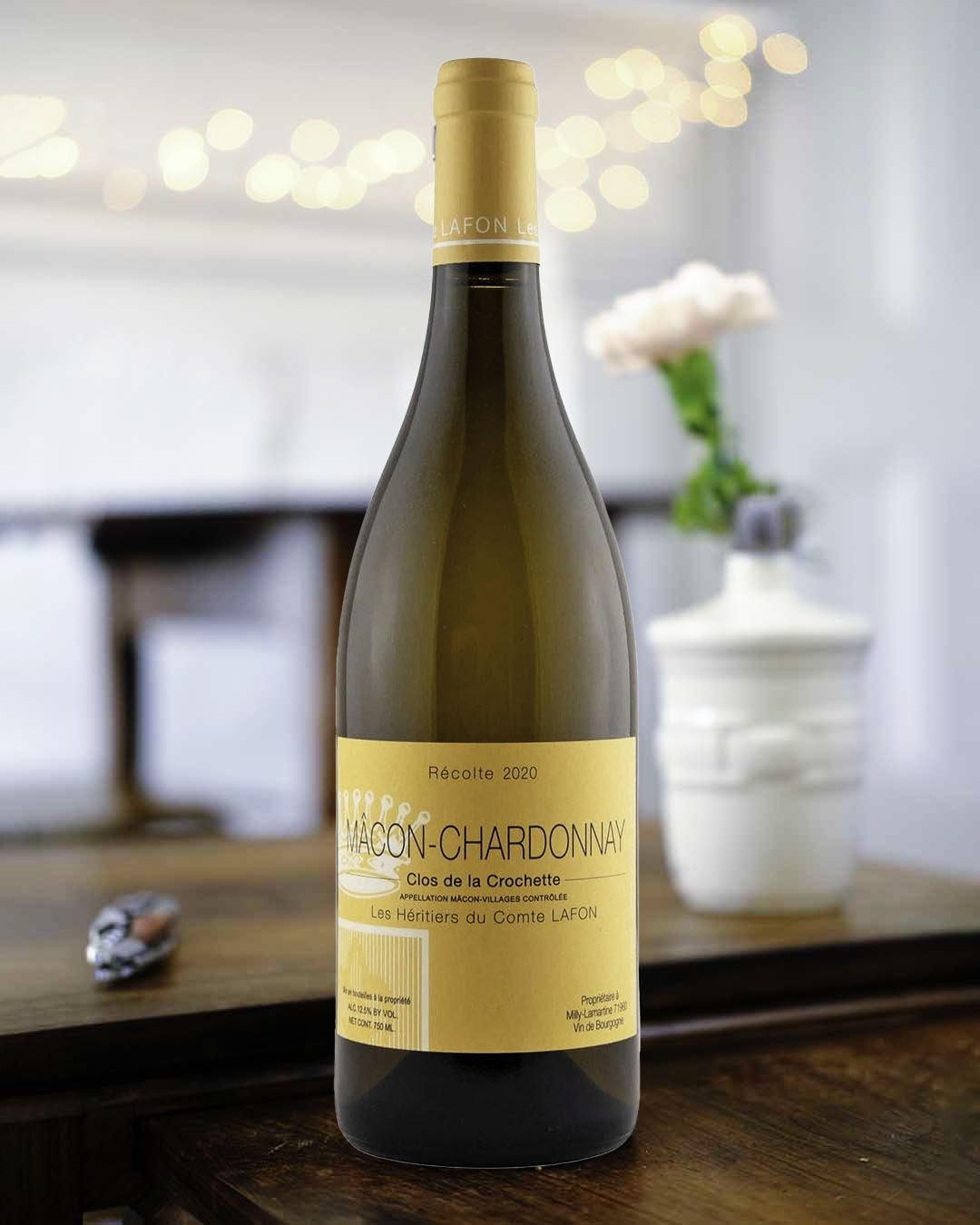 Stylized image of Les Heritiers du Comte Lafon Macon-Chardonnay Clos De La Crochette 2020