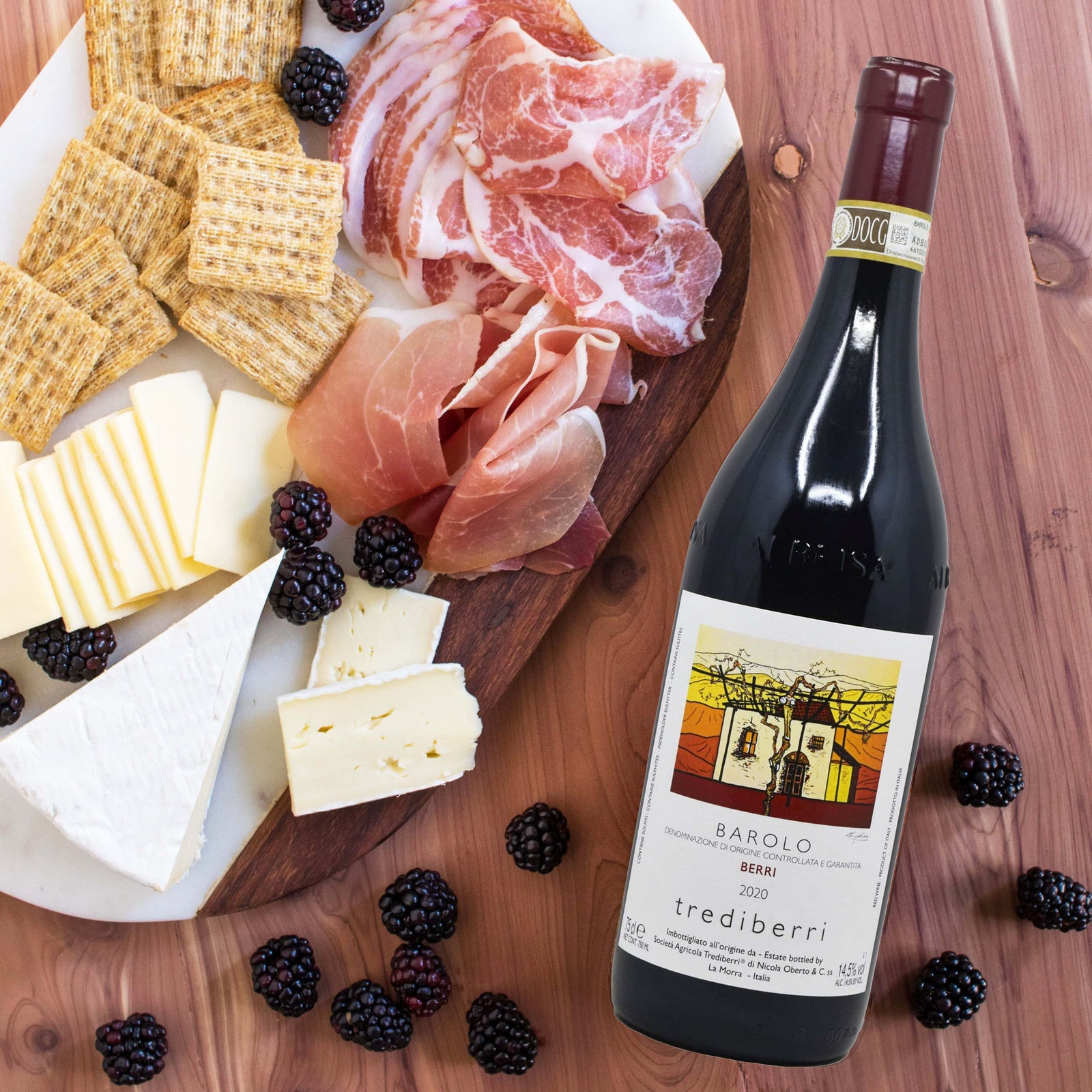 Stylized image of Trediberri Barolo