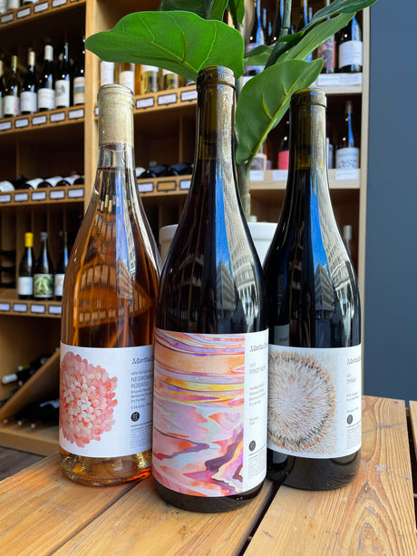 Styled image of Martha Stoumen's wines