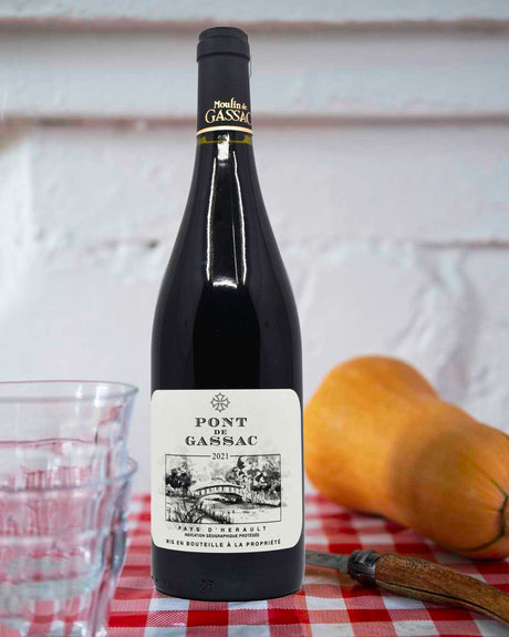 Stylized image of Mas de Daumas Gassac Rouge