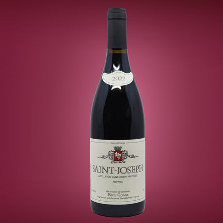 Stylized image of Pierre Gonon Saint Joseph Rouge 2022