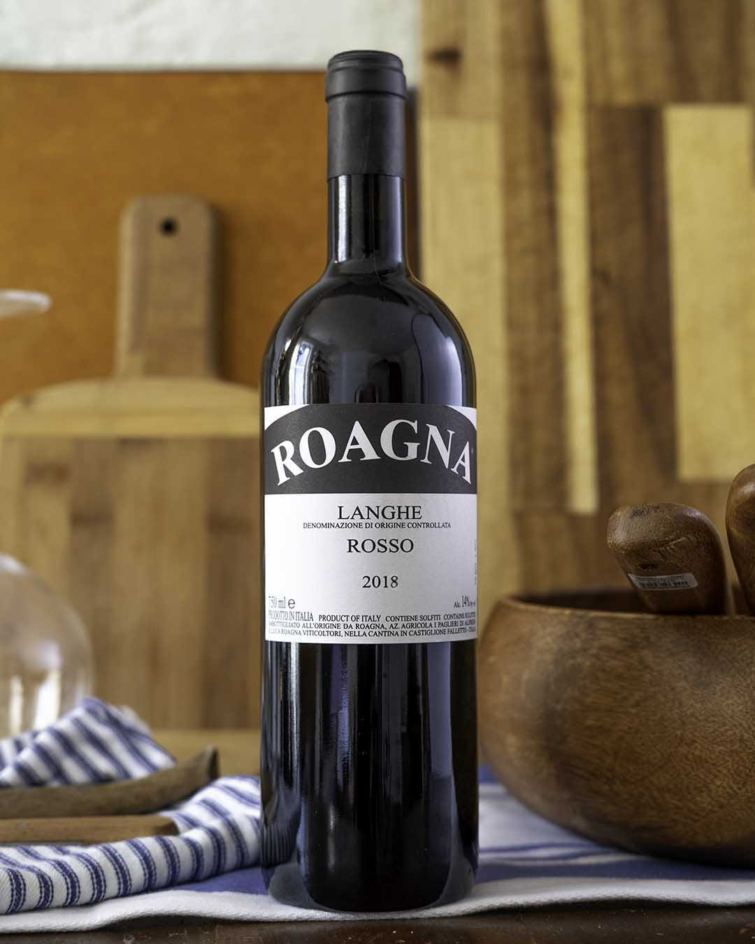 Stylized image of Roagna Langhe Rosso, 2018