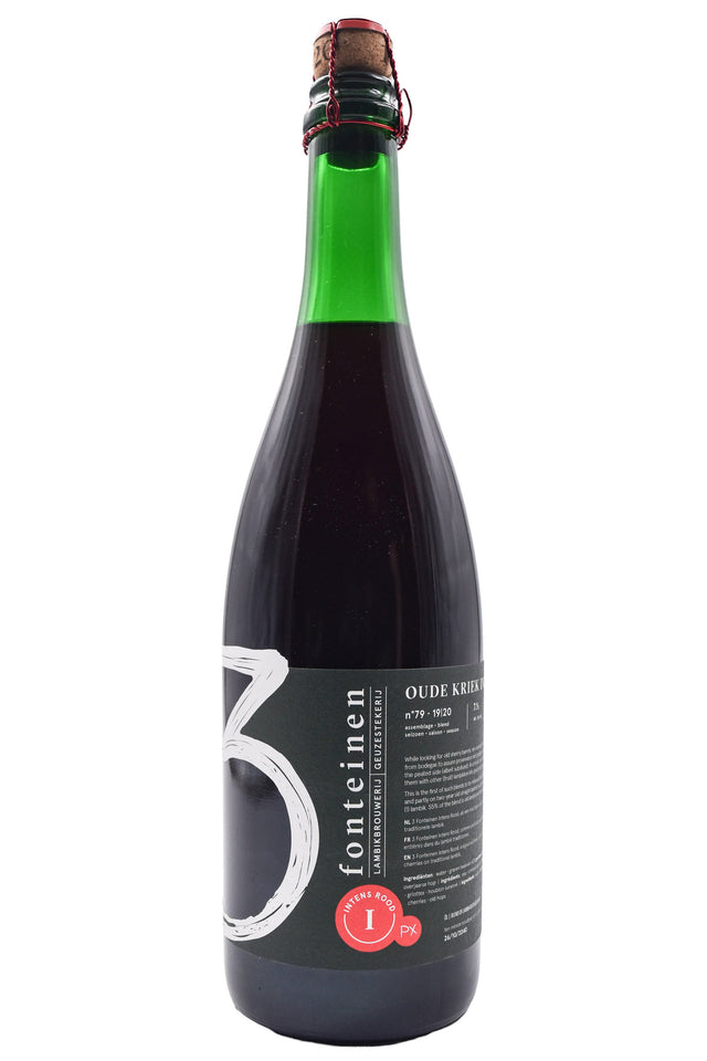 Bottle of 3 Fonteinen Intens Rood PX-Beer-Flatiron SF