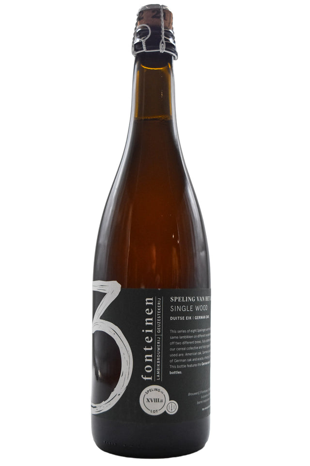 Bottle of 3 Fonteinen SvhL Single-Wood German Oak (750ml)-Beer-Flatiron SF