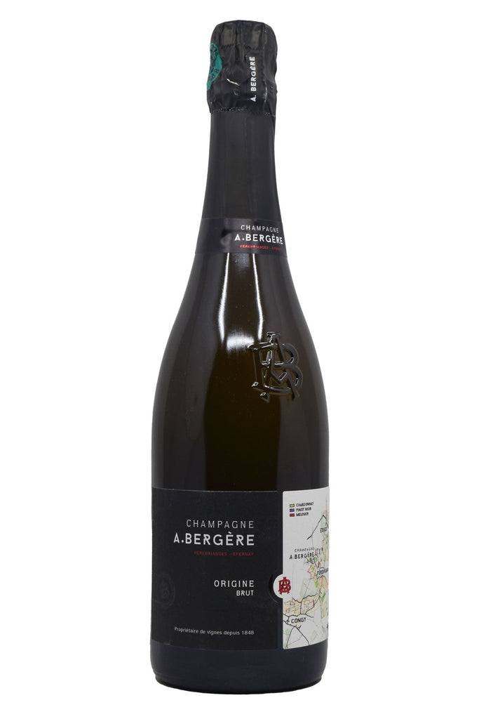 Bottle of A. Bergere Champagne Brut Origine NV-Sparkling Wine-Flatiron SF