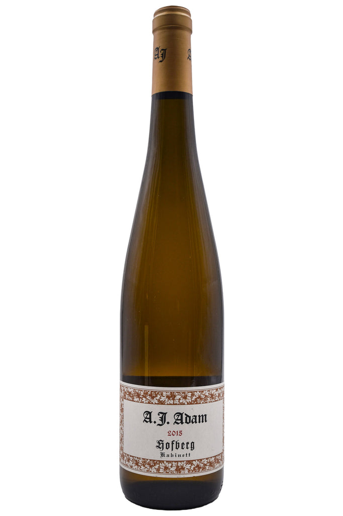 Bottle of A.J. Adam Dhron Hofberger Riesling Kabinett #08 2015-White Wine-Flatiron SF