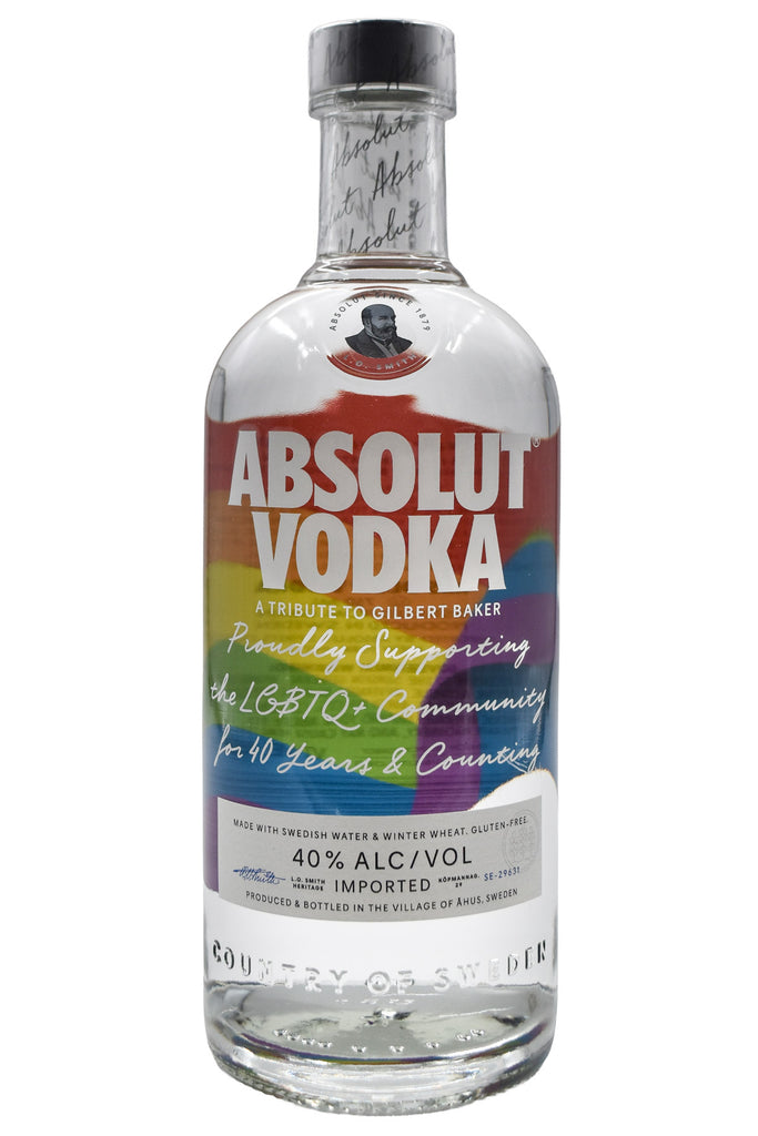 Bottle of Absolut Colors Vodka-Spirits-Flatiron SF