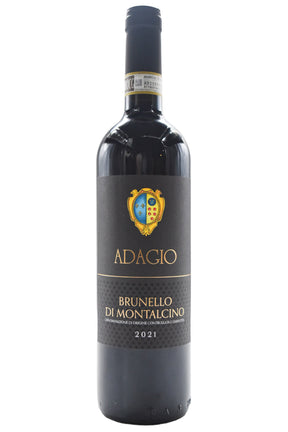 Bottle of Adagio Brunello di Montalcino 2021-Red Wine-Flatiron SF
