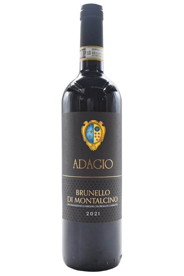 Bottle of Adagio Brunello di Montalcino 2021-Red Wine-Flatiron SF