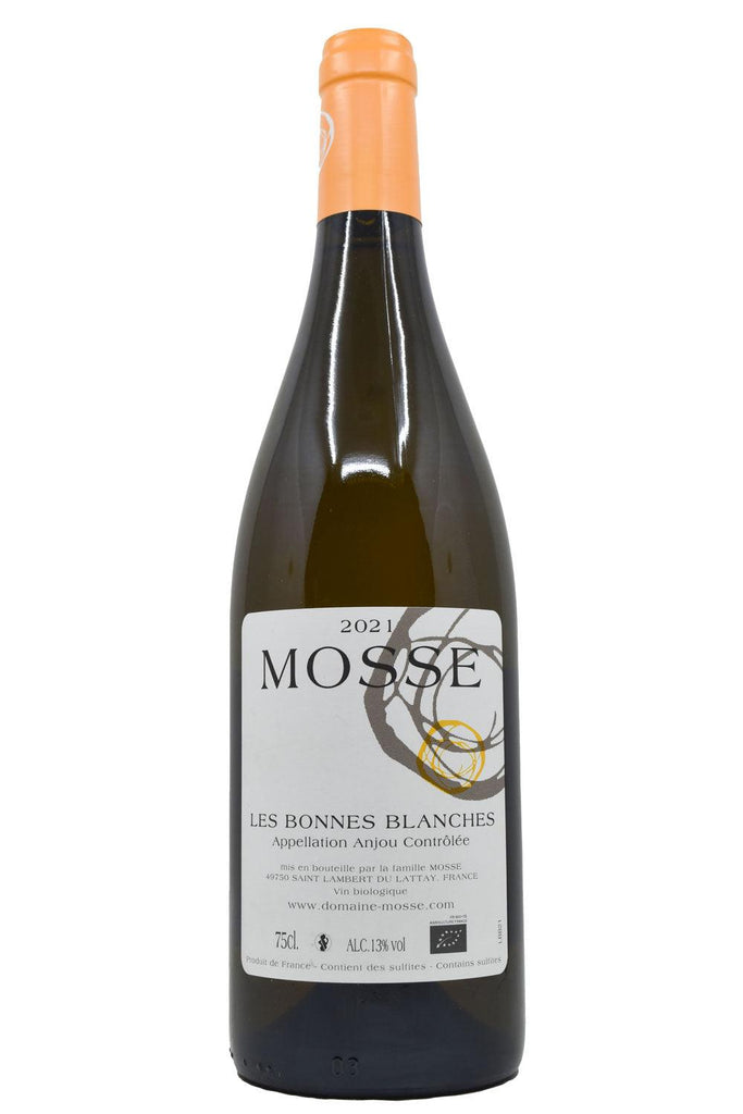 Bottle of Agnes et Rene Mosse VDF Blanc Bonnes Blanches 2021-White Wine-Flatiron SF