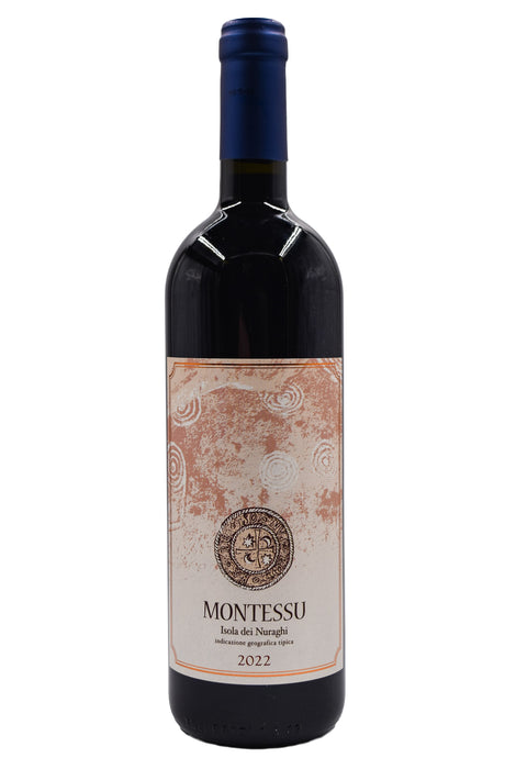 Bottle of Agricola Punica Isola dei Nuraghi Montessu 2022-Red Wine-Flatiron SF