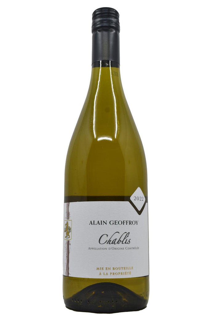 Bottle of Alain Geoffroy Chablis 2022-White Wine-Flatiron SF