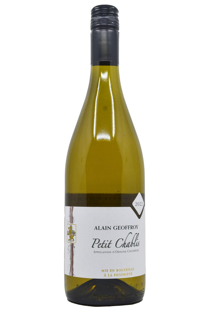 Bottle of Alain Geoffroy Petit Chablis 2022-White Wine-Flatiron SF