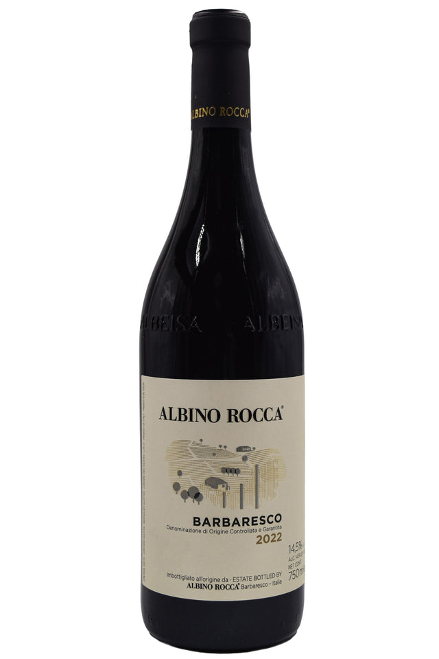 Bottle of Albino Rocca Barbaresco 2022-Red Wine-Flatiron SF
