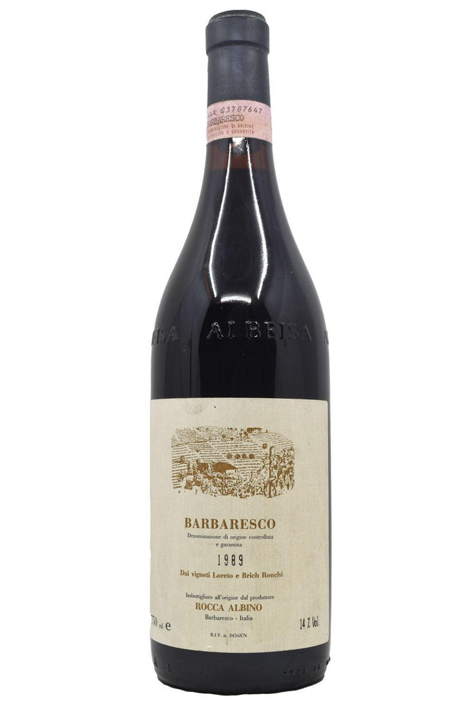Bottle of Albino Rocca Barbaresco Dai Vigneti Loreto e Brich Ronchi 1989-Red Wine-Flatiron SF