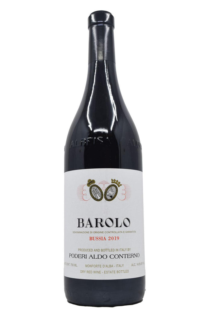 Bottle of Aldo Conterno Barolo Bussia 2019-Red Wine-Flatiron SF