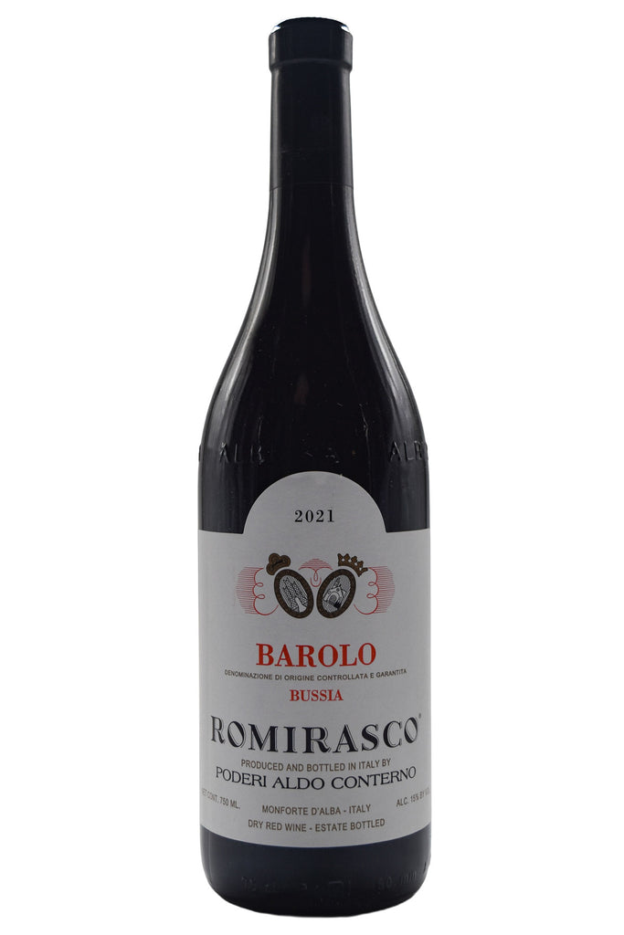 Bottle of Aldo Conterno Barolo Bussia 2021-Red Wine-Flatiron SF