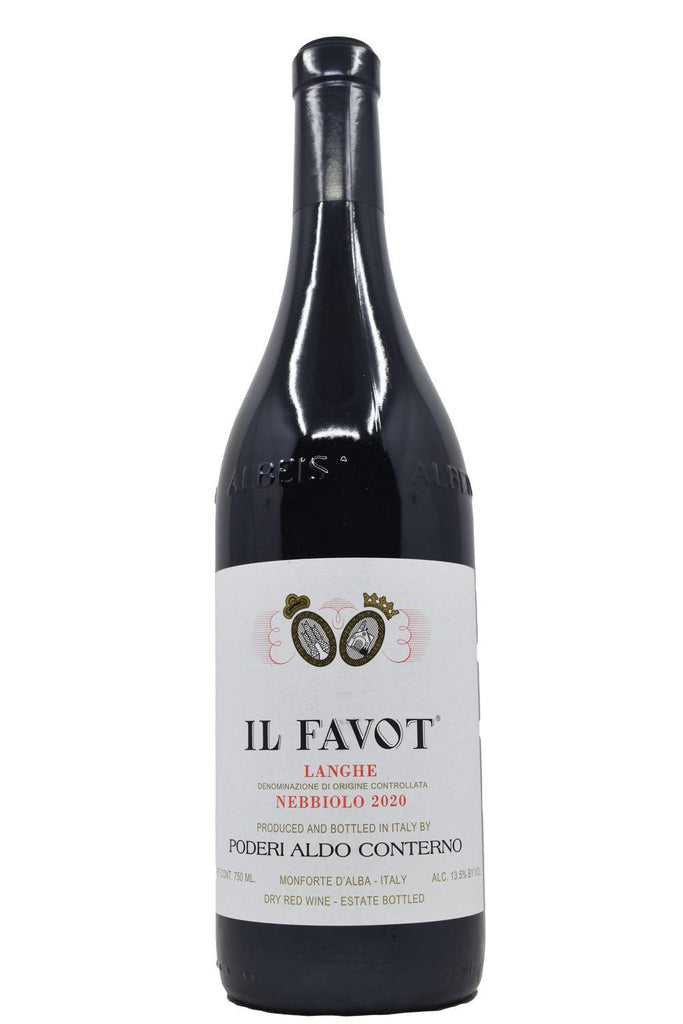 Bottle of Aldo Conterno Il Favot Langhe Nebbiolo 2020-Red Wine-Flatiron SF