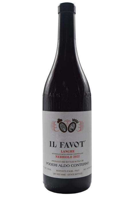 Bottle of Aldo Conterno Langhe Nebbiolo Il Favot 2022-Red Wine-Flatiron SF
