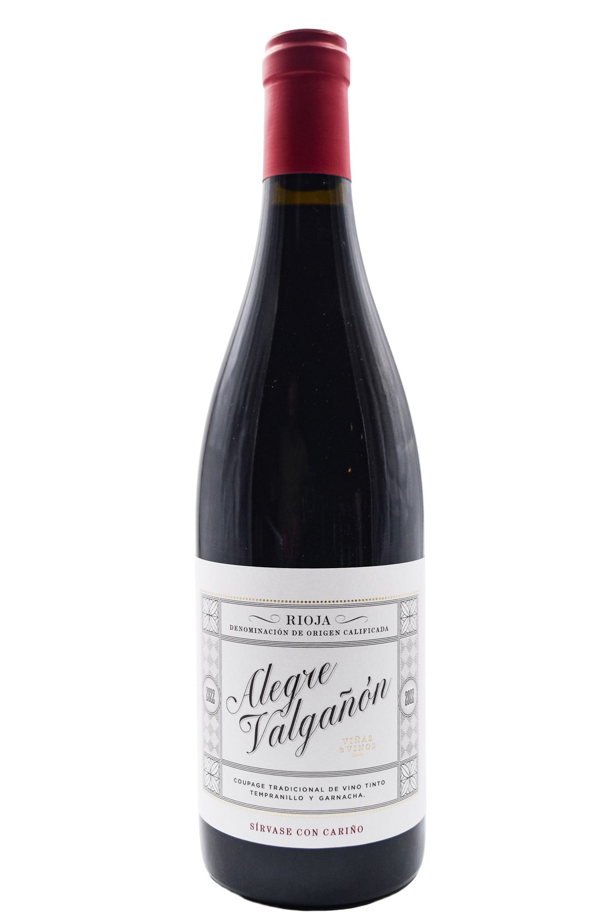 Bottle of Alegre Valganon Rioja 2022-Red Wine-Flatiron SF