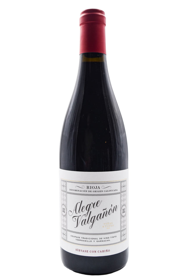 Bottle of Alegre Valganon Rioja 2022-Red Wine-Flatiron SF