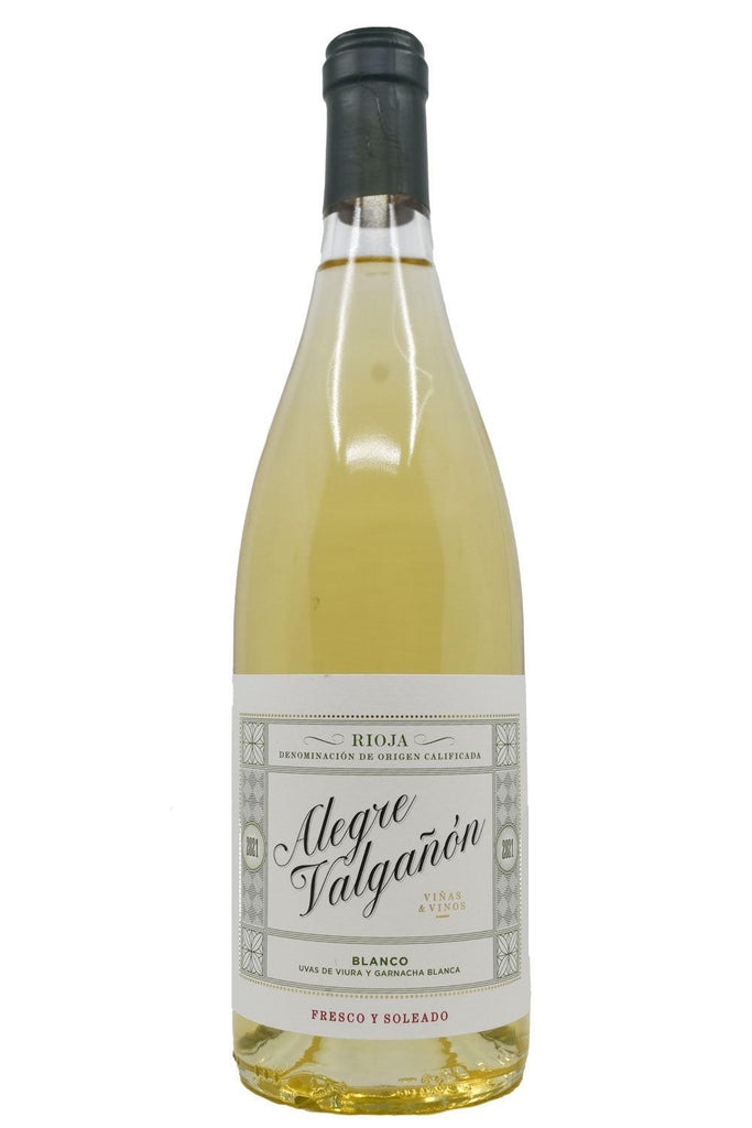 Bottle of Alegre Valganon Rioja Blanco 2021-White Wine-Flatiron SF