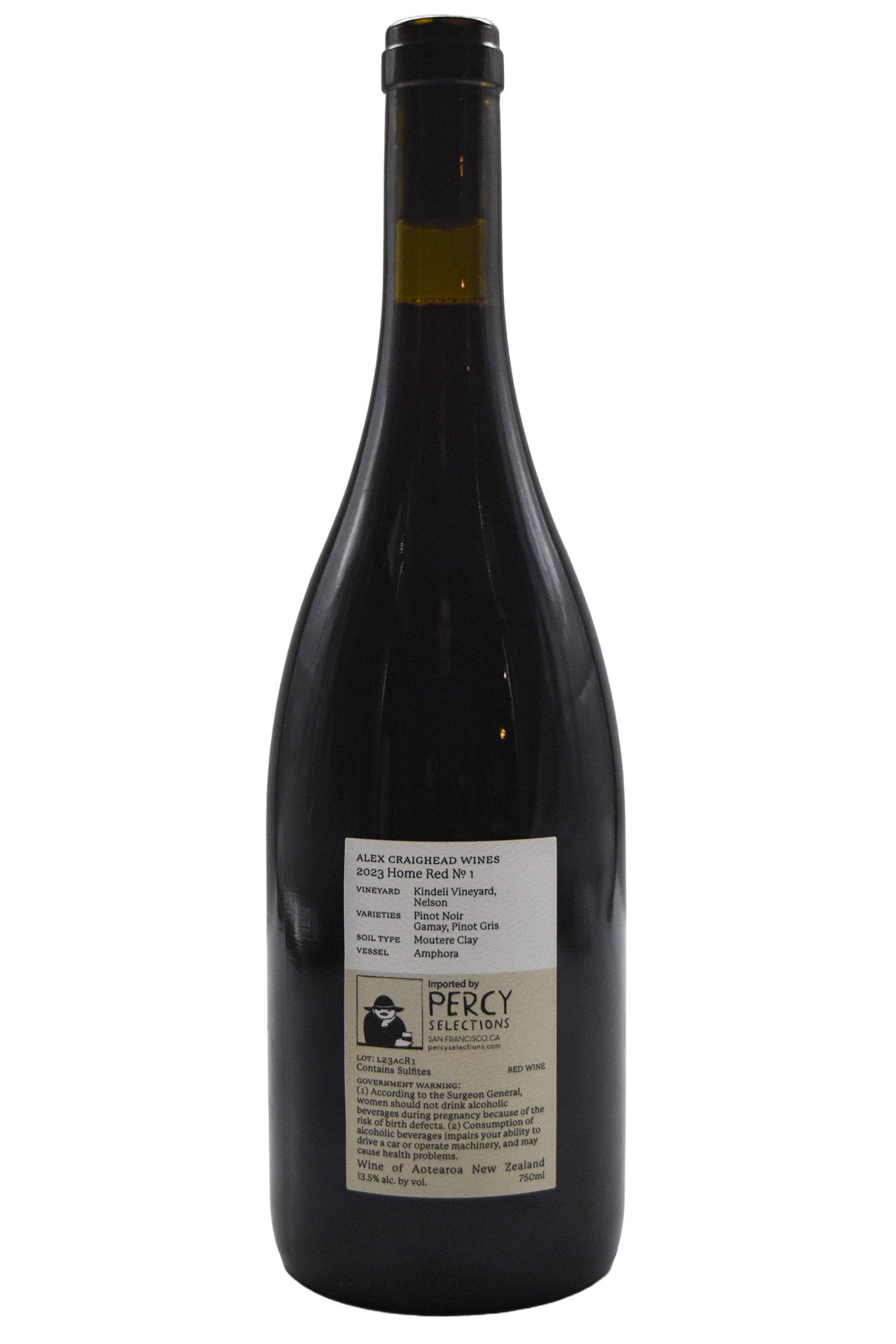 Bottle of Alex Craighead (Kindeli) Home Red #1 2023-Red Wine-Flatiron SF