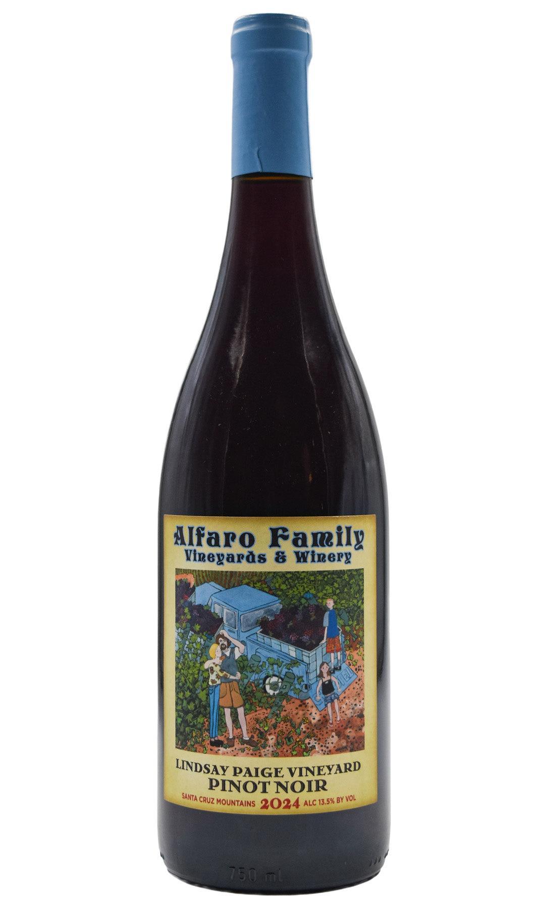 Alfaro Family Santa Cruz Mountains Pinot Noir Lindsay Paige Vineyard 2024