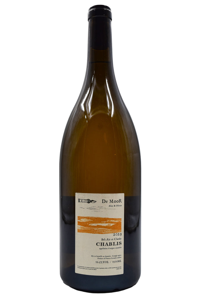 Bottle of Alice et Olivier de Moor Chablis Bel-Air et Clardy 2023 (1.5L)-White Wine-Flatiron SF