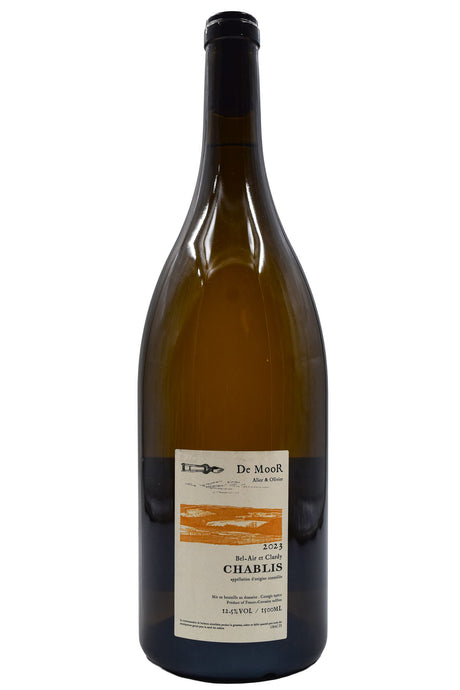 Bottle of Alice et Olivier de Moor Chablis Bel-Air et Clardy 2023 (1.5L)-White Wine-Flatiron SF