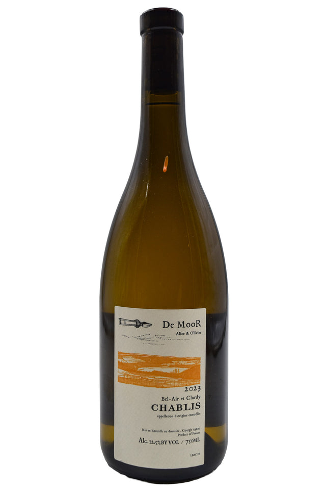 Bottle of Alice et Olivier de Moor Chablis Bel-Air et Clardy 2023-White Wine-Flatiron SF