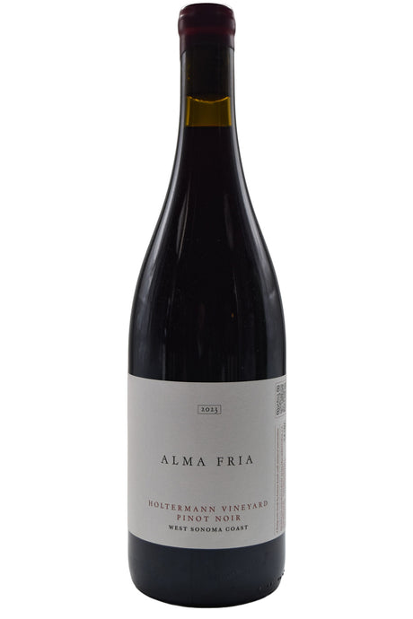 Bottle of Alma Fria Sonoma Coast Pinot Noir Holtermann Vyd 2023-Red Wine-Flatiron SF