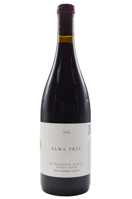 Bottle of Alma Fria Sonoma Coast Pinot Noir Richardson Ranch 2024-Red Wine-Flatiron SF