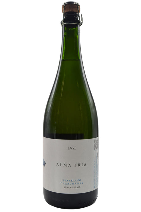 Bottle of Alma Fria Sonoma Coast Sparkling Chardonnay NV-Sparkling Wine-Flatiron SF