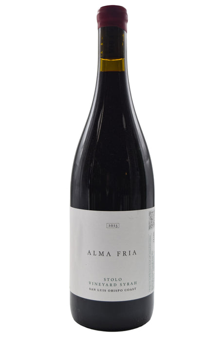 Bottle of Alma Fria Sonoma Coast Stolo Vyd Syrah 2023-Red Wine-Flatiron SF