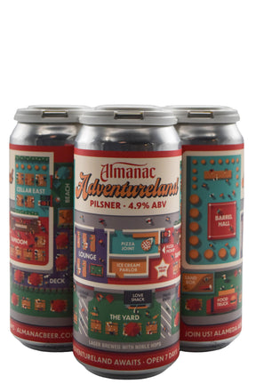 Bottle of Almanac Adventureland Pils 4pk (16oz)-Beer-Flatiron SF