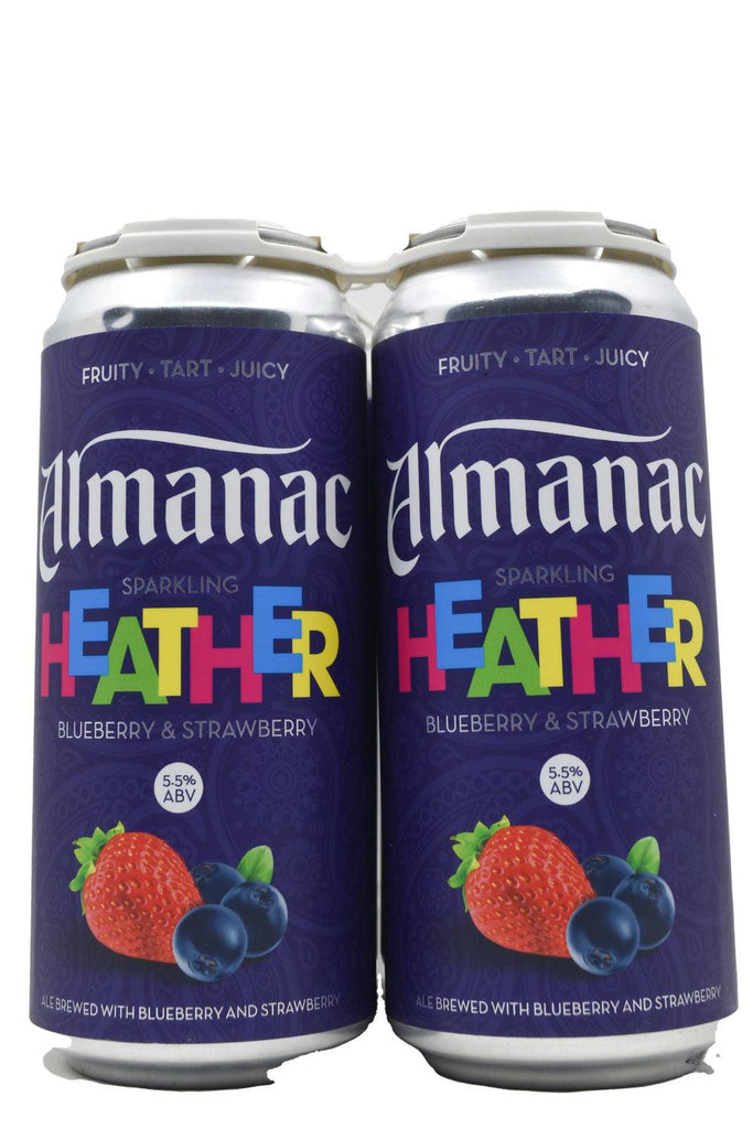 Bottle of Almanac Beer Co. Heather Sparkling Ale 4pk (16oz)-Beer-Flatiron SF