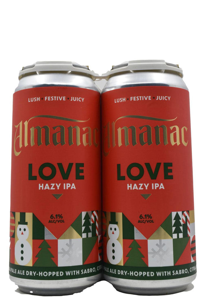 Bottle of Almanac Beer Co. Love Hazy IPA 4pk-Beer-Flatiron SF