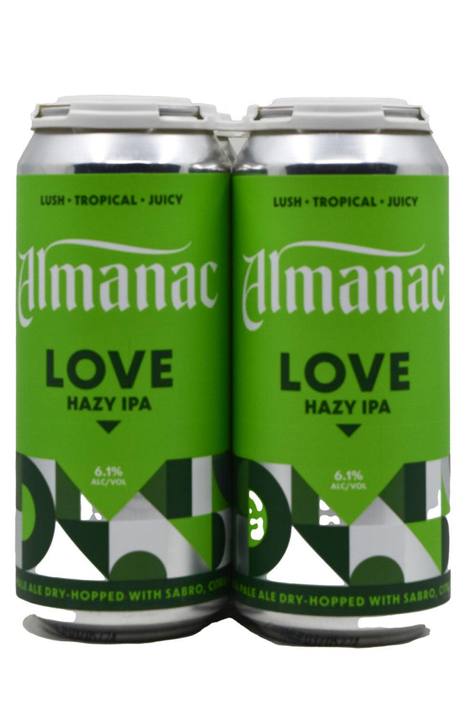 Bottle of Almanac Beer Co. Love Hazy IPA 4pk-Beer-Flatiron SF