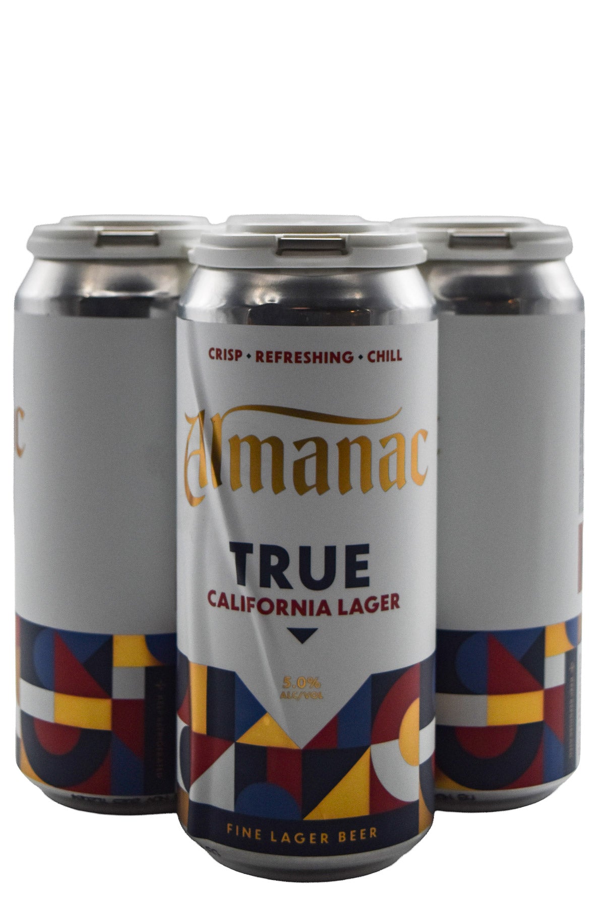 Bottle of Almanac True California Lager 4pk (16oz)-Beer-Flatiron SF