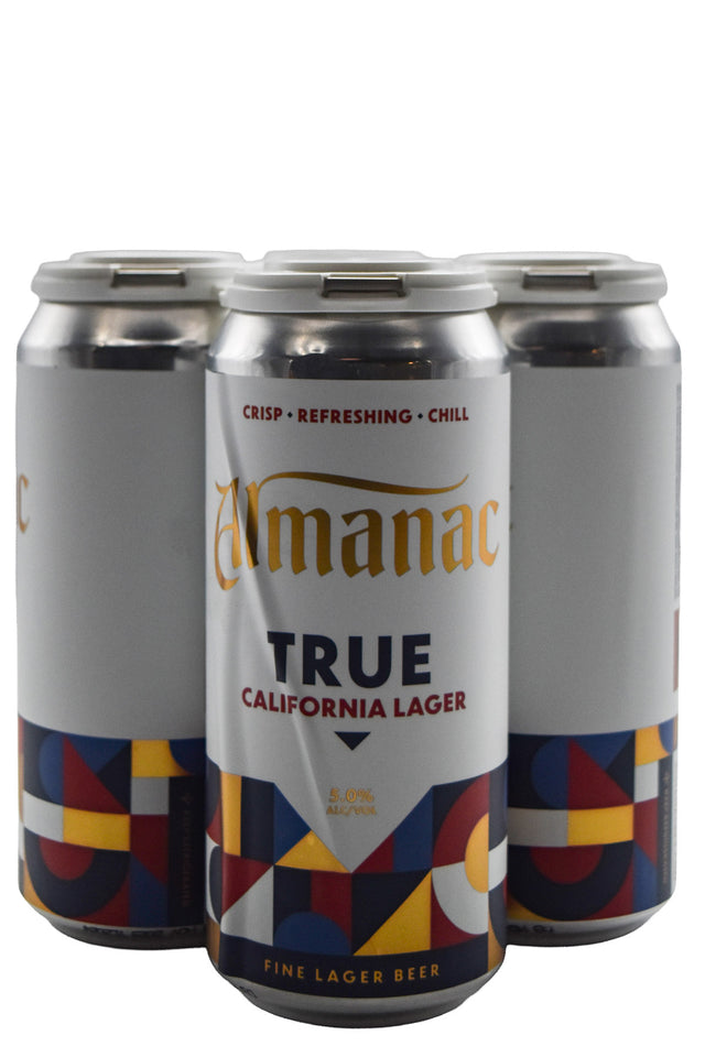 Bottle of Almanac True California Lager 4pk (16oz)-Beer-Flatiron SF