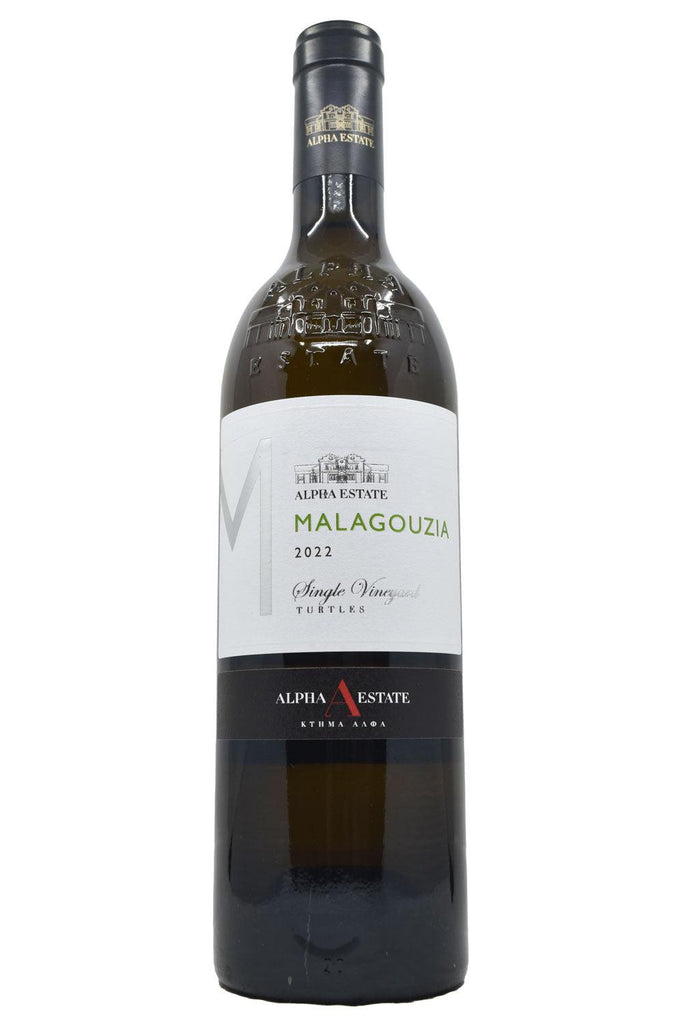 Bottle of Alpha Estate Florina Malagouzia Single Vineyard Turtles 2022-White Wine-Flatiron SF