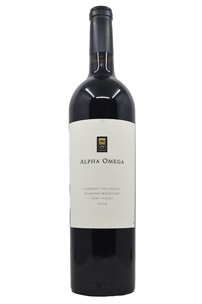 Bottle of Alpha Omega Cabernet Sauvignon Diamond Mountain 2019-Red Wine-Flatiron SF
