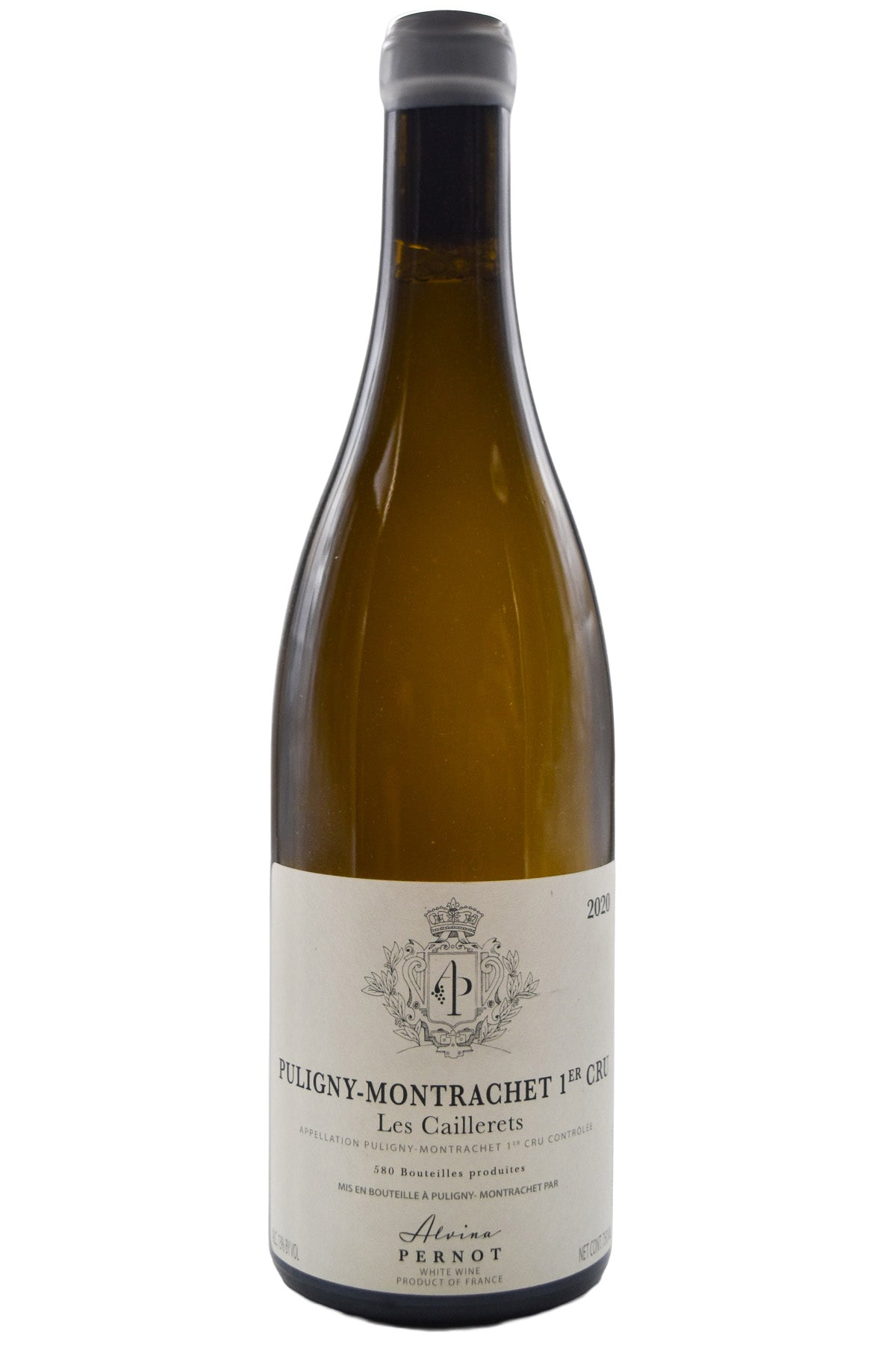 Bottle of Alvina Pernot Puligny Montrachet 1er Cru Les Caillerets 2020 [NET]-White Wine-Flatiron SF