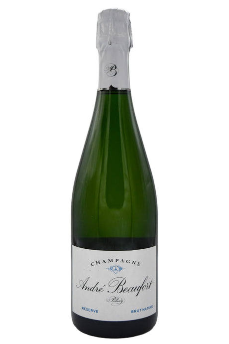 Bottle of Andre Beaufort Champagne Brut Reserve Polisy NV-Sparkling Wine-Flatiron SF