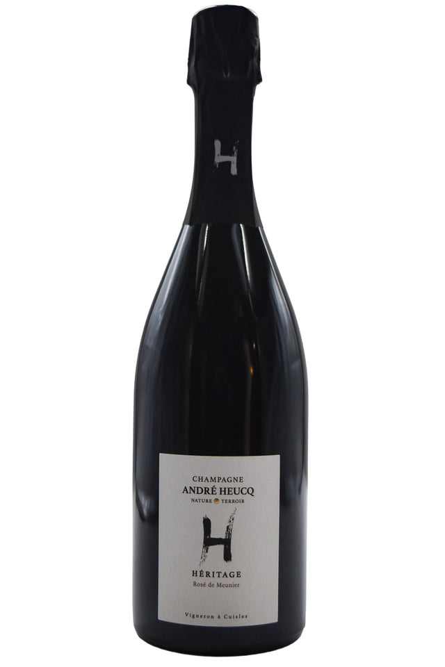 Bottle of Andre Heucq Champagne Heritage Rose de Saignee 2020-Sparkling Wine-Flatiron SF