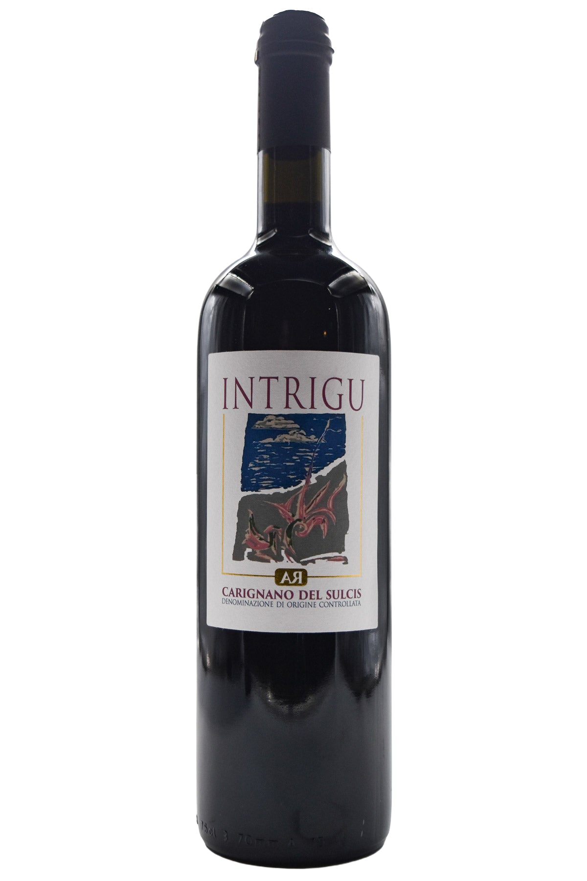 Bottle of Angelo Rivano Carignano del Sulcis Intrigu 2023-Red Wine-Flatiron SF
