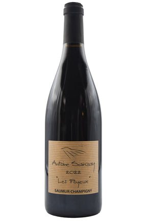 Bottle of Antoine Sanzay Saumur-Champigny Les Poyeux 2022-Red Wine-Flatiron SF