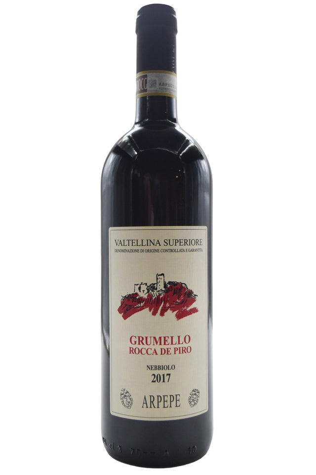 Bottle of Ar.Pe.Pe. Valtellina Grumello Riserva Rocca Piro 2017-Red Wine-Flatiron SF
