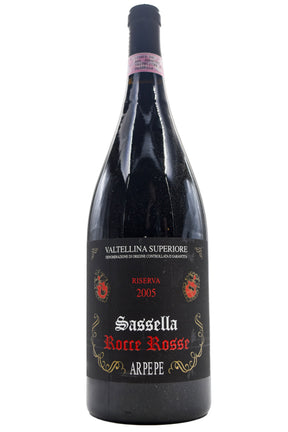 Bottle of Ar.Pe.Pe. Valtellina Riserva Sassella Rocce Rosse 2005 (1.5L)-Red Wine-Flatiron SF